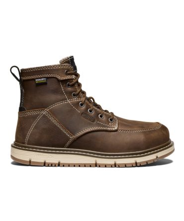 Women's San Jose 6' Waterproof Boot (Aluminum Toe) Cascade Brown/Gum