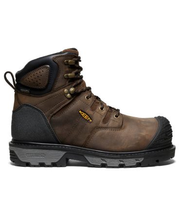 Men's CSA Camden 6' Waterproof Boot (Carbon Toe) Dark Earth/Black