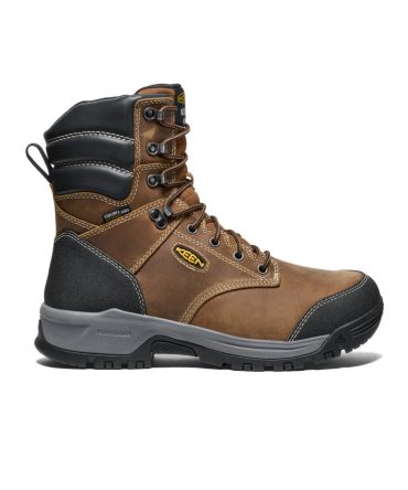 Men's Evanston 8' Insulated Waterproof Boot (Soft Toe) Bison/Black