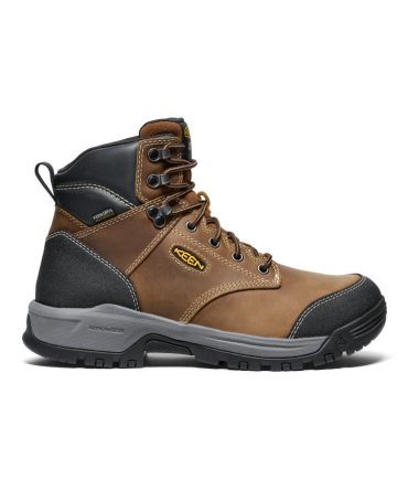 Men's Evanston 6' Waterproof Boot (Soft Toe) Bison/Black