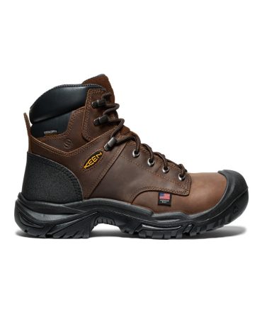 Men's Mt Vernon II 6' Waterproof Boot (Steel Toe) Dark Earth/Black