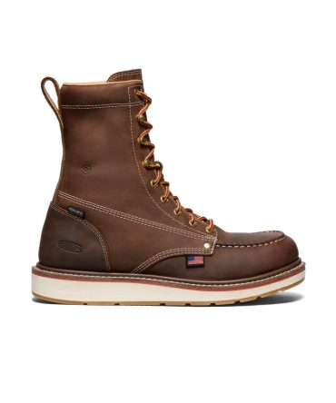 Men's Liberty 8' Waterproof Boot (Carbon Toe) Chestnut/Gum