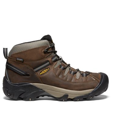 Men's Targhee II Mid Waterproof Hiking Boots Shitake/Brindle