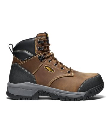 Men's Evanston 6' Waterproof Boot INT MET (Carbon Toe) Bison/Black
