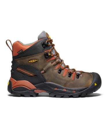 Men's Pittsburgh 6' Waterproof Boot (Soft Toe) Cascade Brown/Bombay Brown